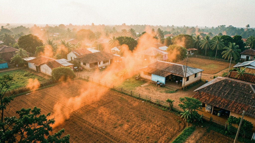 Alcaldía de Naranjito fumiga Nuevo San Elías para controlar vectores