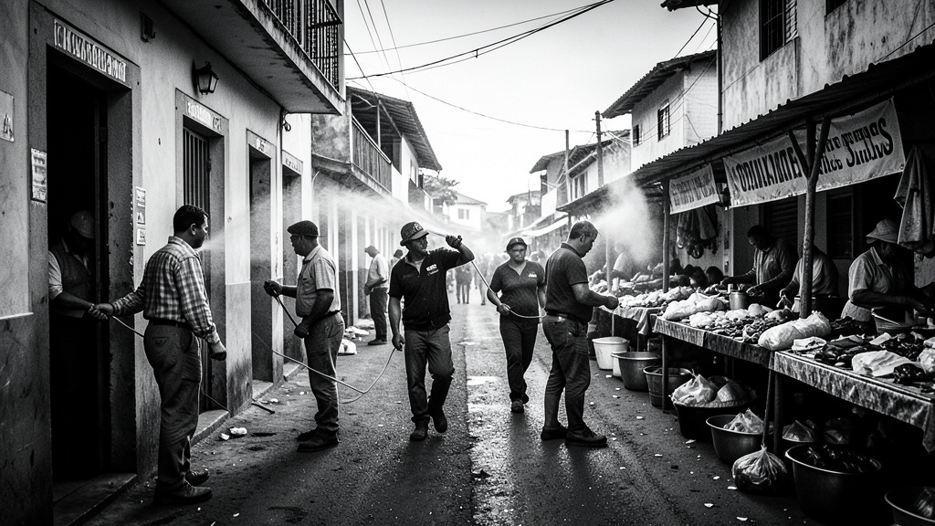 55 túneles de desinfección operan en hospitales y mercados del Guayas