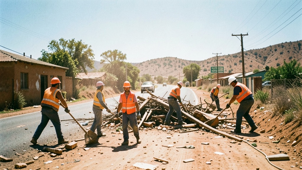 Alcaldía de Naranjito reconstruye vía Norton-Anapoyo para mejorar transporte rural