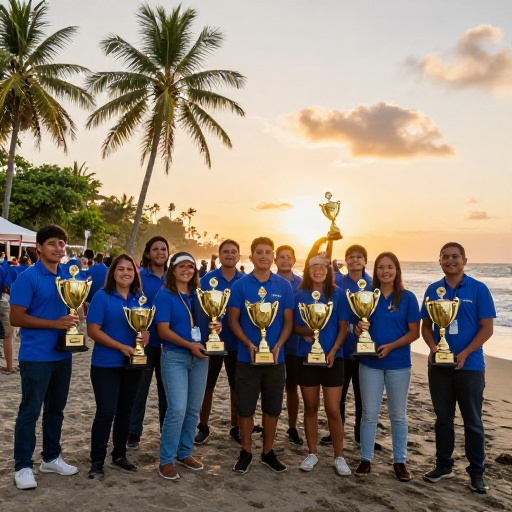Estudiantes de Naranjito obtuvieron segundo lugar en concurso 2025