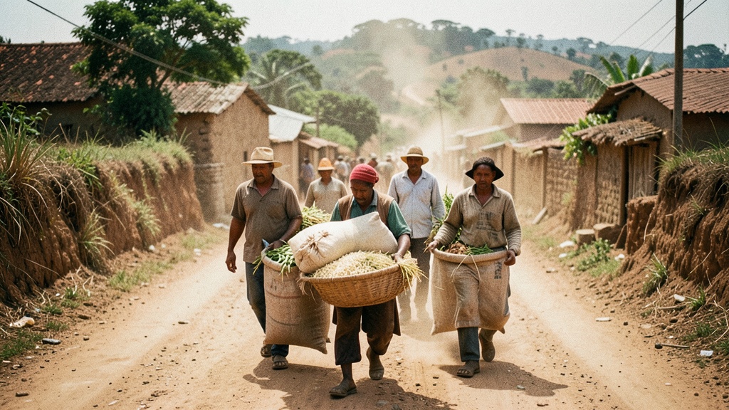 Agricultores de Chagüe llevan alimentos a Naranjito ante la crisis sanitaria
