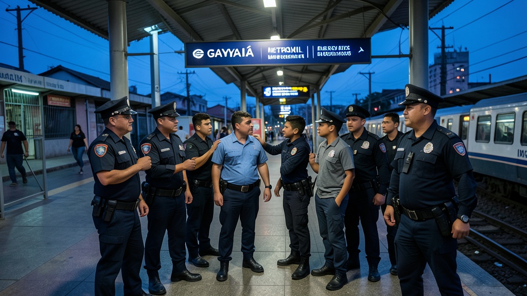 Policía detiene a siete sospechosos por robos en Metrovía; seis son menores