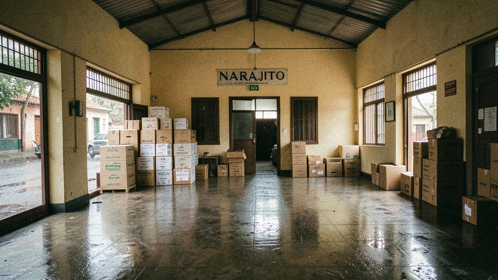Alcaldía de Naranjito y Prefectura del Guayas entregan asistencia humanitaria por lluvias