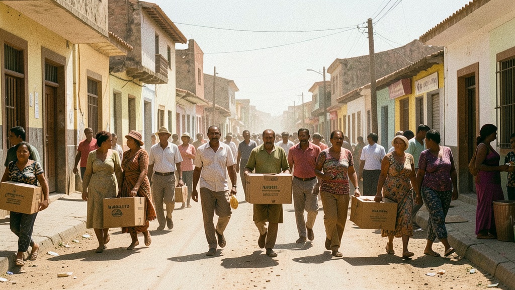 Familias de Naranjito reciben kits alimentarios en medio de la emergencia