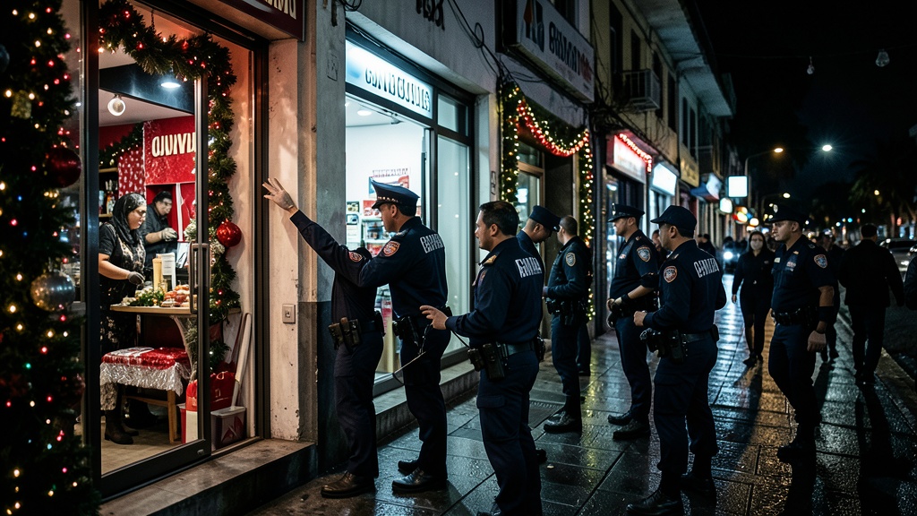 Policía del Guayas inspeccionó 1156 locales en operativos navideños de control
