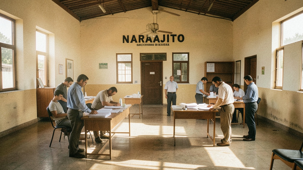 COE Naranjito mantiene semáforo verde y asegura recintos electorales