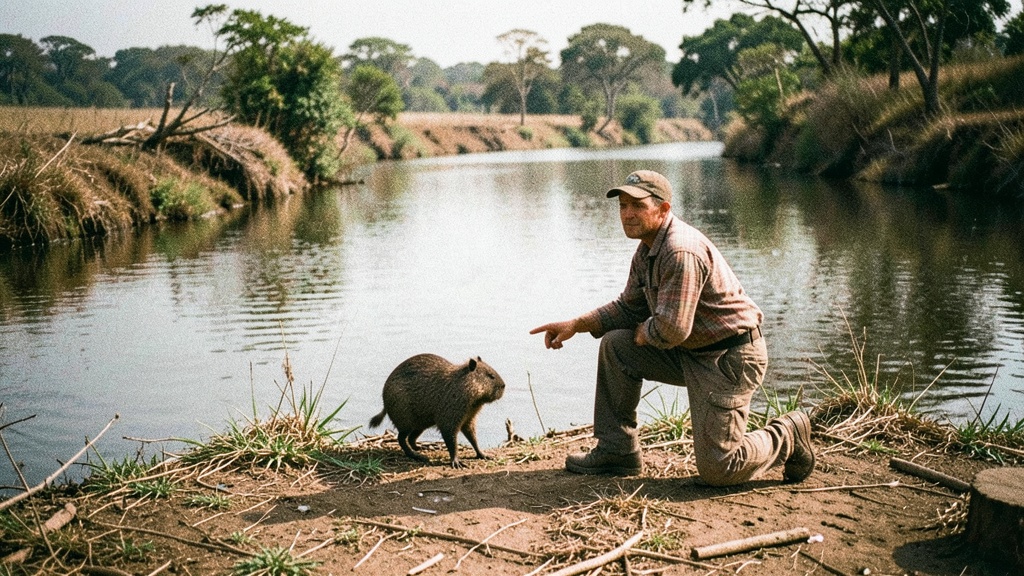 Avistamiento de nutria en Jujan: ¿Presencia natural o riesgo para el ecosistema?