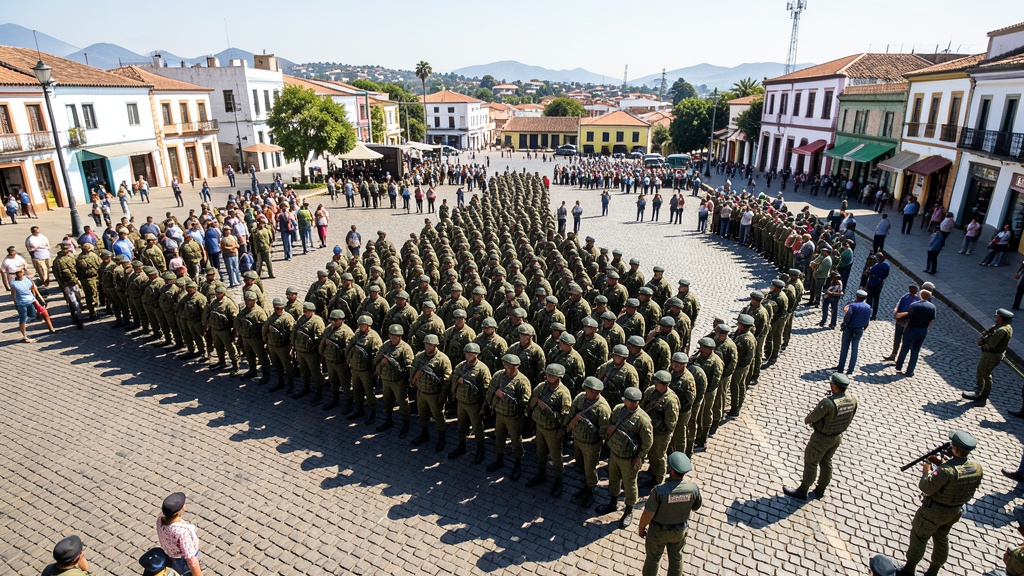 39.000 militares se movilizan para garantizar seguridad en el referéndum del 21 de abril