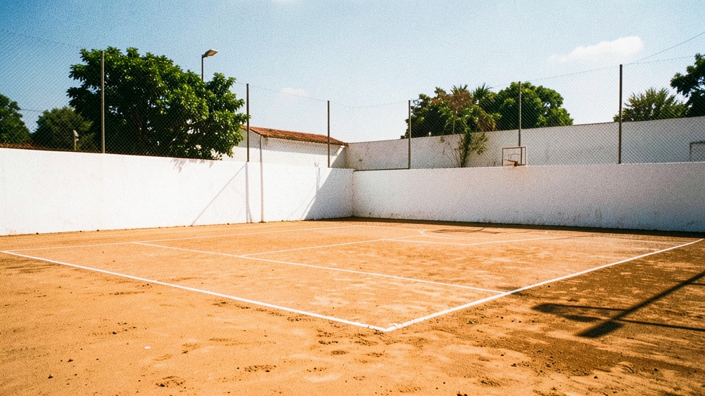 Canchas de Naranjito recuperan su imagen con pintura y reparaciones