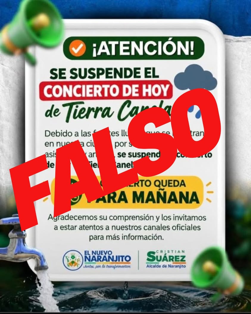 Concierto de 54 años de Naranjito se mantiene tras desmentir suspensión falsa