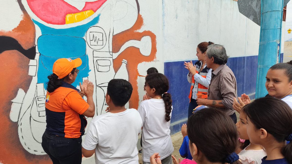 Comunidad Rosa Elvira fortalece su preparación ante desastres con feria de riesgos