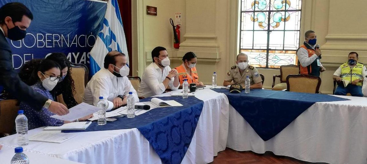 Autoridades de Guayas socializaron plan de contingencia para el 9 de Octubre
