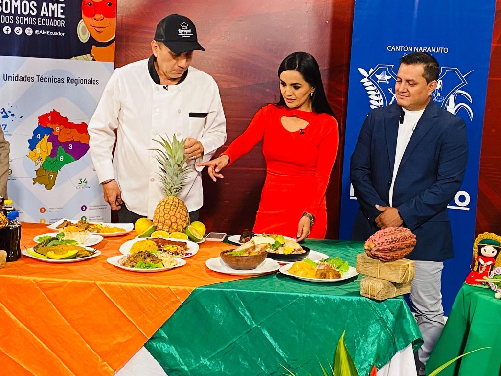 Naranjito muestra su identidad gastronómica en pantalla nacional