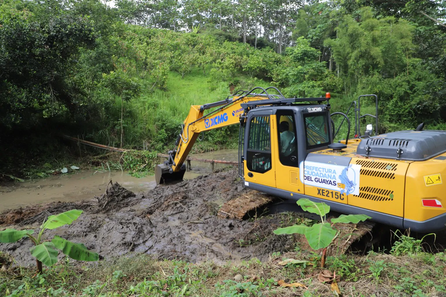 Prefectura del Guayas atendió 25 emergencias por lluvias en enero
