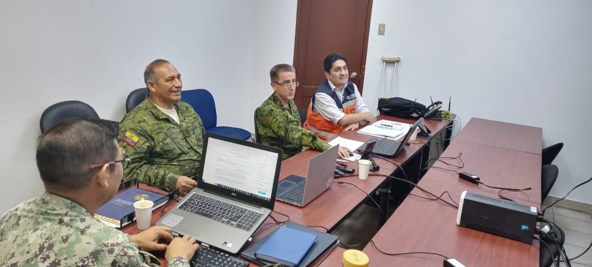 Secretaría de Gestión de Riesgos realiza simulacro ante posible erupción volcánica