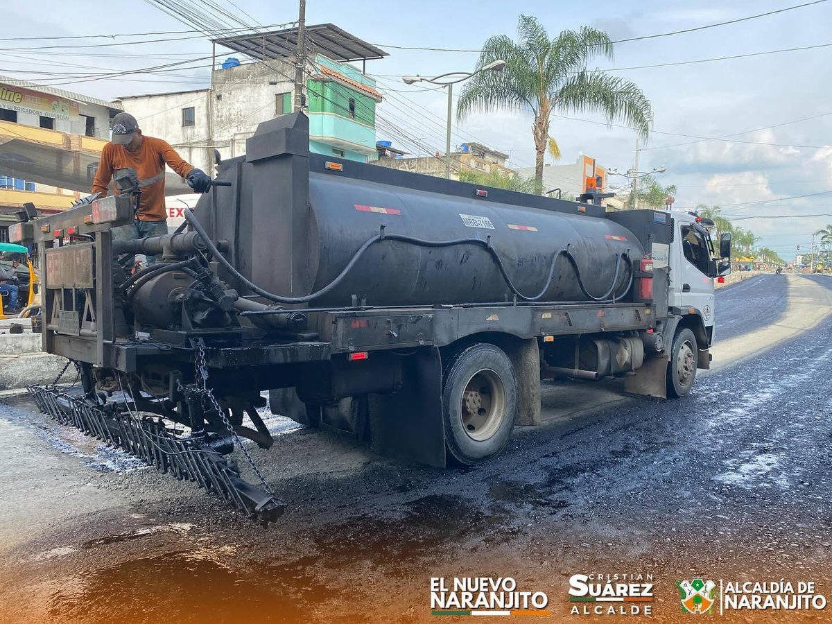 Imprimación en 9 de Octubre abre paso al asfalto en Naranjito
