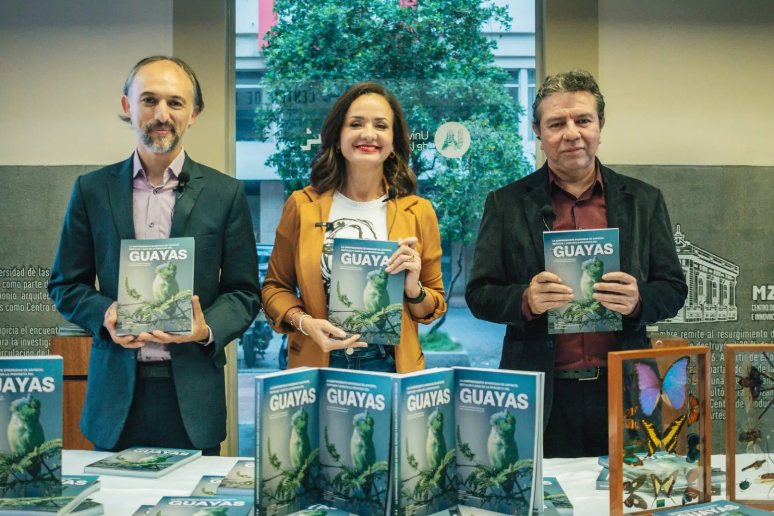 Prefectura e Inabio presentan libro sobre biodiversidad del Guayas en 17 áreas