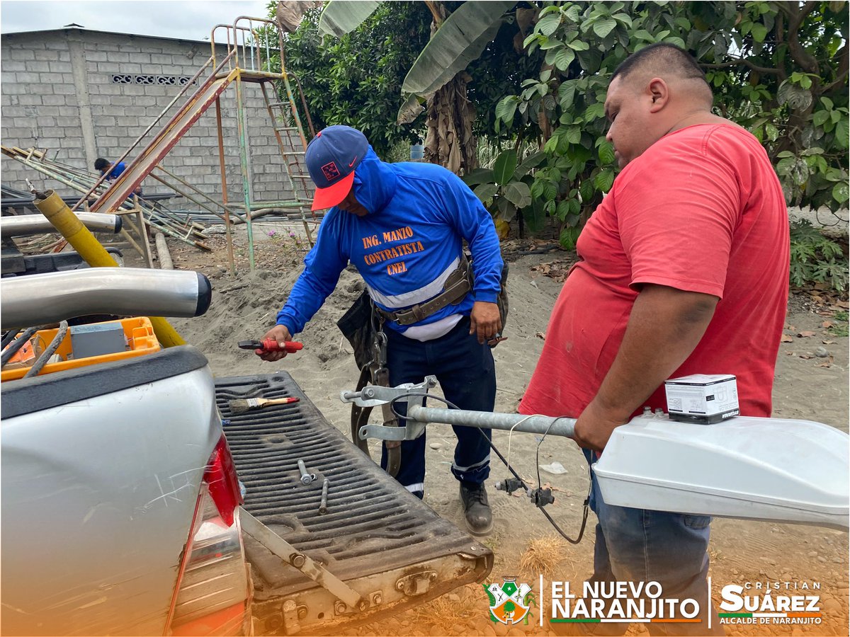 Alcaldía de Naranjito mejora iluminación en Billy Mendoza y Siempre Vivas